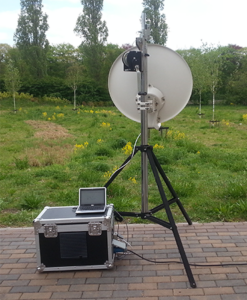 Dankzij 4G en satalliet apparatuur kunnen we overal in Europa verbinding maken. Newsspotter-set-10-Mbps-KA-SAT